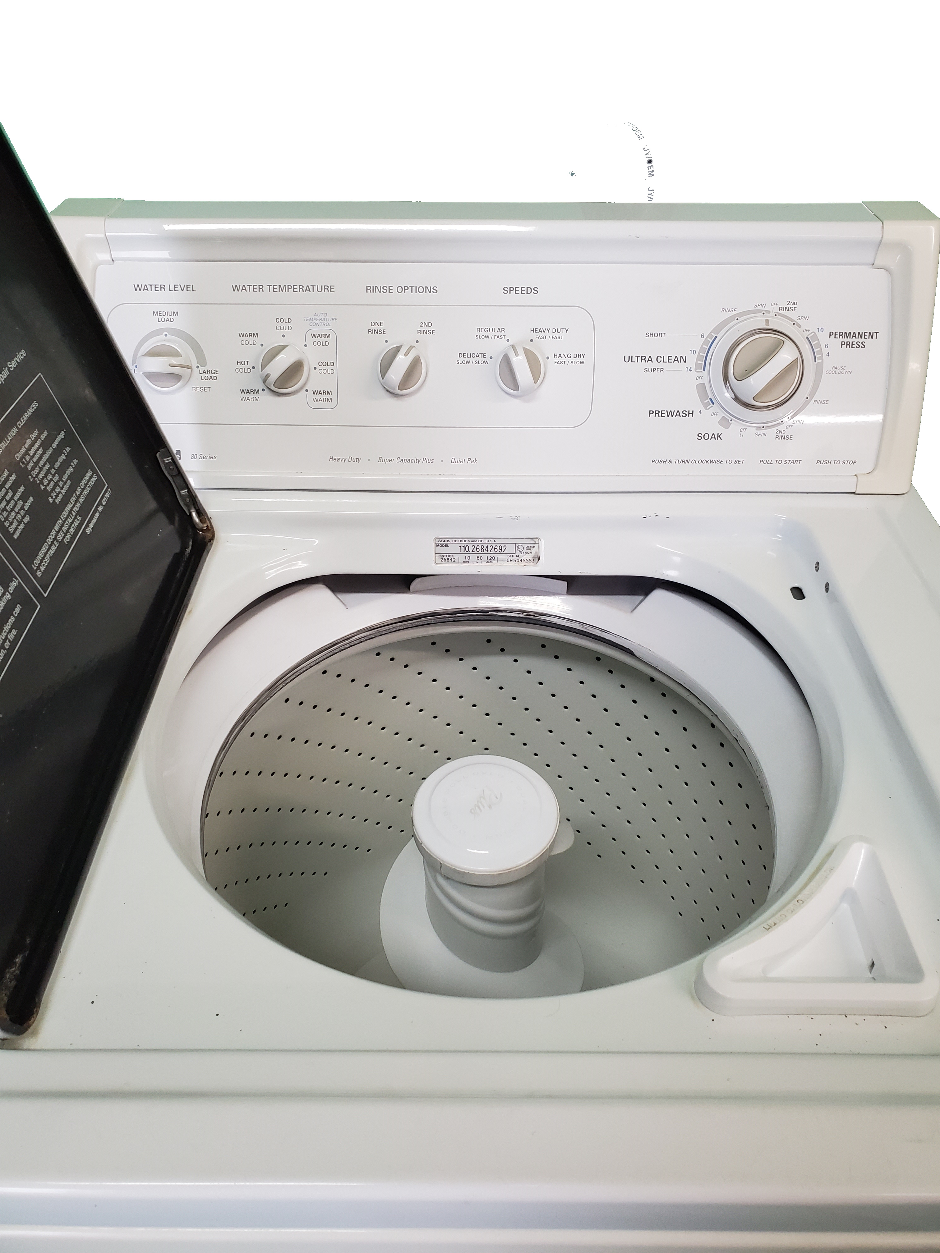 Another Direct Drive--The Kenmore 80 Series Washer!!! 